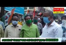 অসম্পূর্ণ কাজ পরিদর্শন করলেন পর্যটন মন্ত্রী গৌতম দেব।