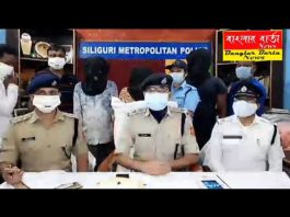 ব্রাউন সুগার সহ তিন ব্যক্তি গ্রেফতার শিলিগুড়িতে।