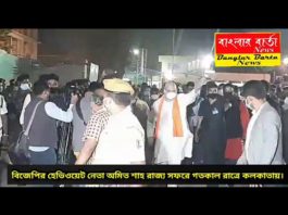 বিজেপির হেভিওয়েট কেন্দ্রীয় নেতা অমিত শাহ রাজ্য সফরে গত কাল কলকাতায় আসেন।