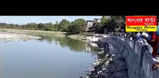 লালমোহন মৌলিক ছট্ ঘাট পরিদর্শনে শিলিগুড়ির পুলিশ কমিশনার।