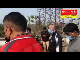 পথসাথী পরিদর্শনে রাজ্যের পর্যটন মন্ত্রী গৌতম দেব।