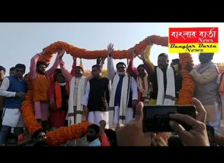 মুখ্যমন্ত্রীকে হারাবার চ্যালেঞ্জ শুভেন্দু অধিকারীর