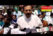 শিলিগুড়িতে সাংবাদিকদের মুখোমুখি অরূপ বিশ্বাস।