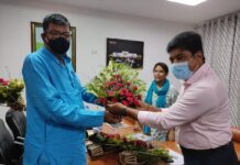 আজ উত্তরবঙ্গ উন্নয়ন পর্ষদের চেয়ারম্যান হিসেবে দায়িত্বভার গ্রহণ করলেন রবীন্দ্রনাথ ঘোষ।