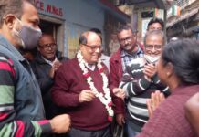 প্রার্থী তালিকা প্রকাশ হতেই নির্বাচনী প্রচারে অশোক ভট্টাচার্য