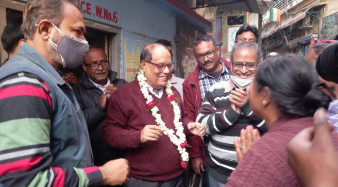 প্রার্থী তালিকা প্রকাশ হতেই নির্বাচনী প্রচারে অশোক ভট্টাচার্য
