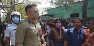 2022 মাধ্যমিক পরীক্ষার প্রথম দিনে শিলিগুড়ি পুলিশ কমিশনার গৌরব শর্মা বিভিন্ন এলাকা পরিদর্শনে।