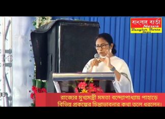 রাজ্যের মুখ্যমন্ত্রী মমতা বন্দ্যোপাধ্যায় পাহাড়ে বিভিন্ন প্রকল্পের চিন্তাভাবনার কথা তুলে ধরলেন।