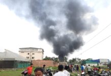 শিলিগুড়ির বানেশ্বর মোড় এলাকায় ভোলানাথ পাড়ায় ক্যামিকেল ফ্যাক্টরিতে ভয়াবহ অগ্নিকাণ্ড।