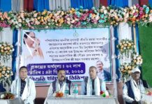 নদী বাঁধ সংরক্ষণ প্রকল্পের কাজের শুভ সূচনায় শিলিগুড়ির মেয়র ও ডেপুটি মেয়র।