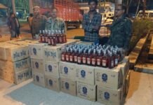 বিপুল পরিমাণে বিদেশী মদ উদ্ধার করল জলপাইগুড়ি কোতোয়ালী থানার পুলিশ।