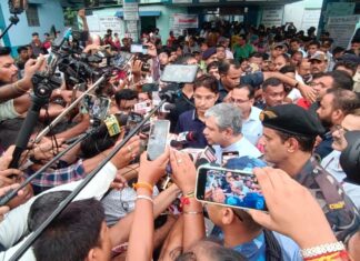 ভয়াবহ রেল দুর্ঘটনার পর শিলিগুড়িতে কেন্দ্রীয় রেলমন্ত্রী।