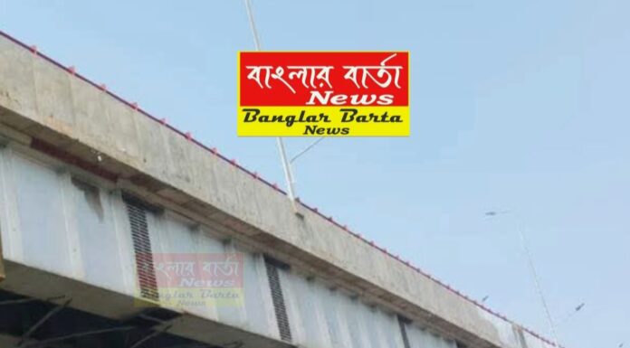 শিলিগুড়ি বর্ধমান রোডের ফ্লাইওভার দ্রুত উদ্বোধনের পথে।