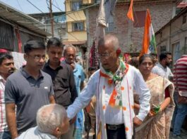 শিলিগুড়ি 29 নম্বর ওয়ার্ড নির্বাচনী প্রচারে গৌতম দেব।